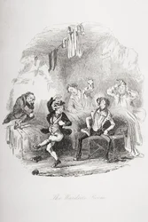 Das Zimmer des Direktors, Illustration aus 